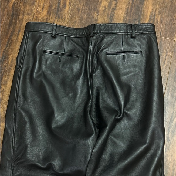 Pelle Studio Classic Black Leather Pants 38 - Picture 4 of 4